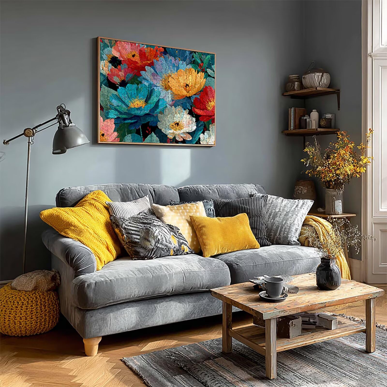 Puzzle kwiatowe 5000 sztuk dla dorosłych, drewniane puzzle z pudełkiem 156 x 105 cm, pomysł na prezent dla mężczyzn i kobiet, zabawne gry rodzinne, wykwintne pudełko na prezent, dekoracja do domu na