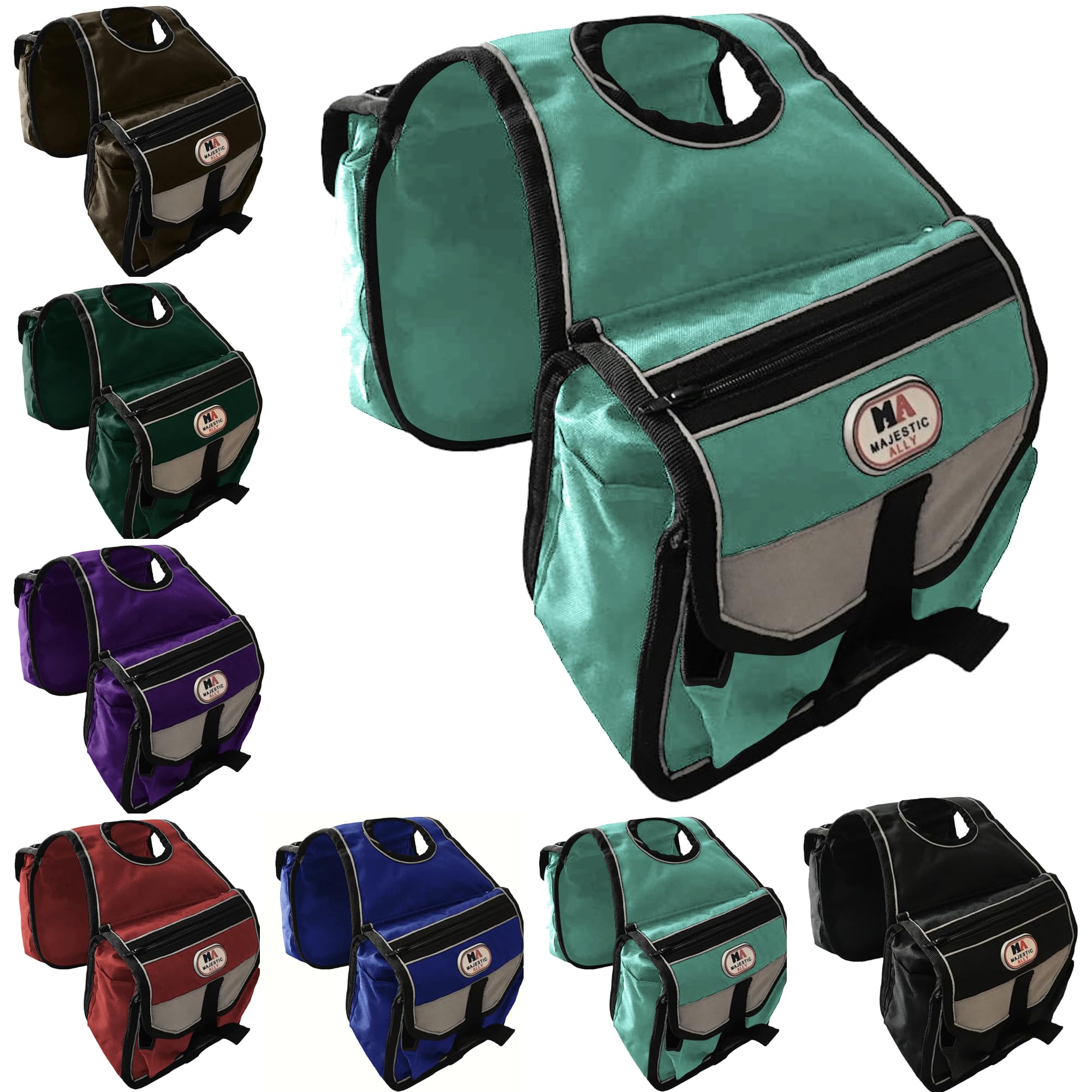 Majestic Ally Horn Bag Turquoise
