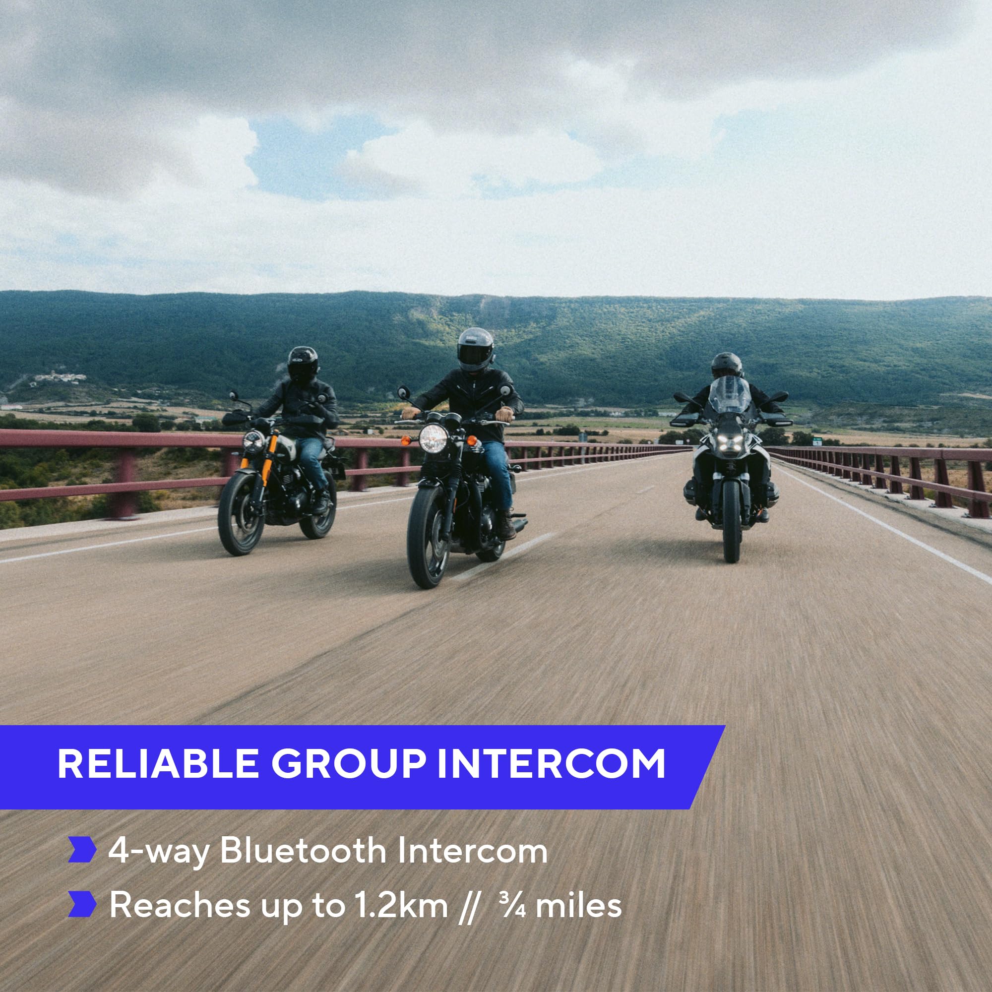 EXOCOM Interfono Bluetooth Scorpion Link 1 Singolo