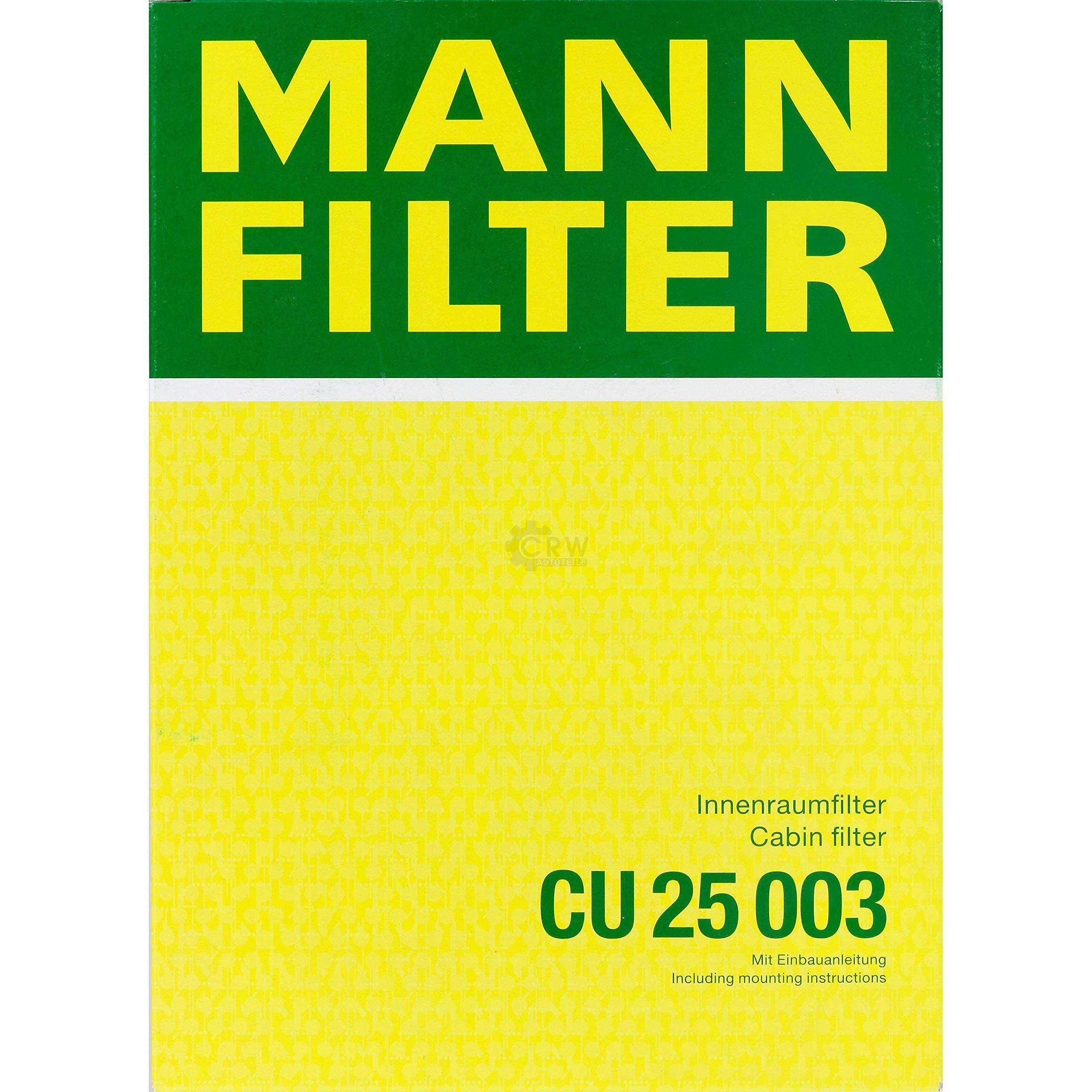 Mann-FILTER Set Filtri Per Auto - Olio, Aria, Carburante E Abitacolo - Kit Di Ricambio Originale