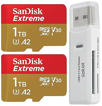 SanDisk　microSDXC　1TB Amazon.com: SanDisk Ultra microSD with SD Adapter - 1TB