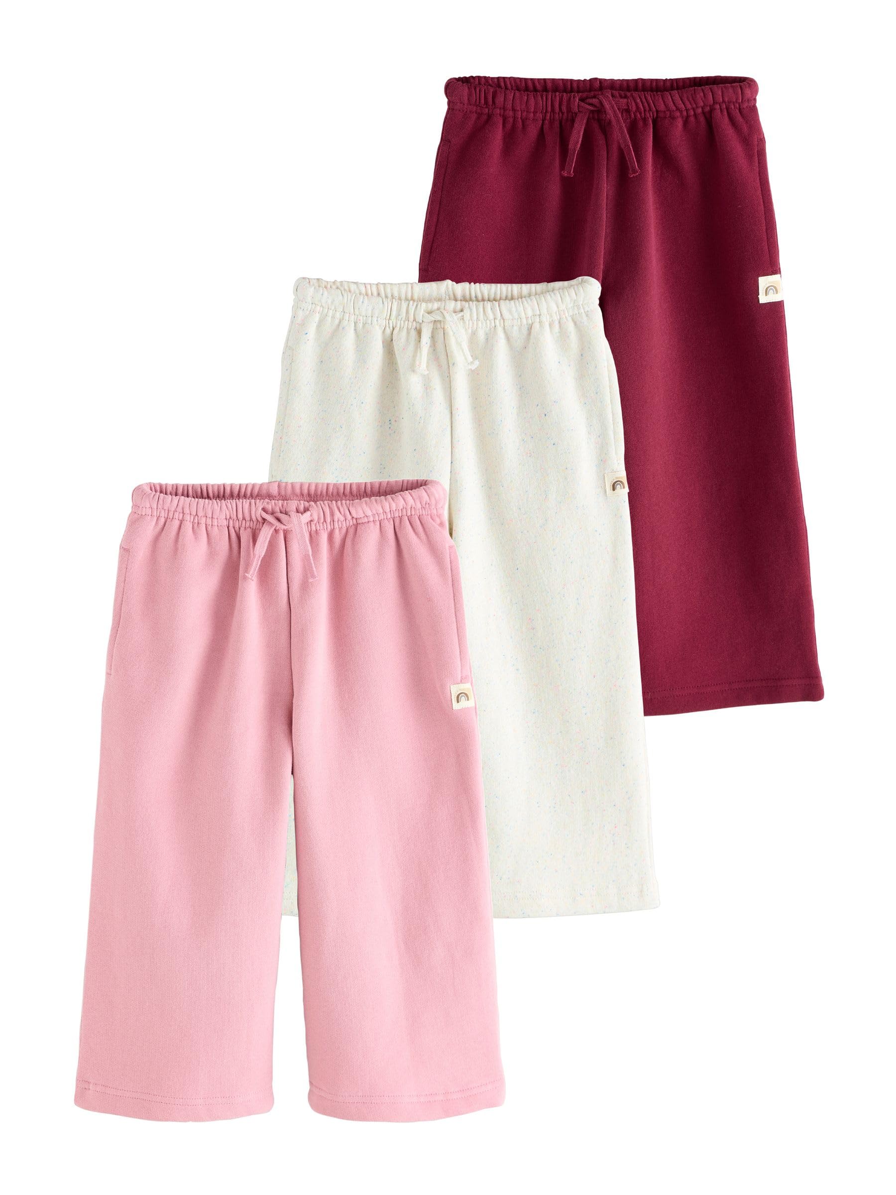 NEXT Fille Pantalon de Jogging Large, Lot de 3