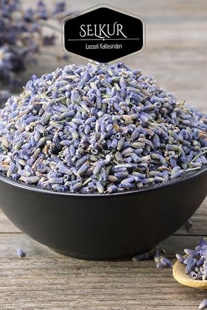 SELKUR Lavanta Kurusu 1kg(DOĞAL,BOYASIZ)