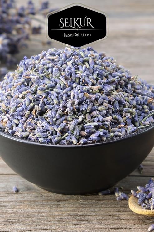 SELKUR Lavanta Kurusu 1kg(DOĞAL,BOYASIZ)