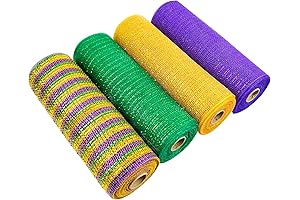 Mardi Gras Ribbon - Mesmerizing Hues for Carnival Extravaganzas