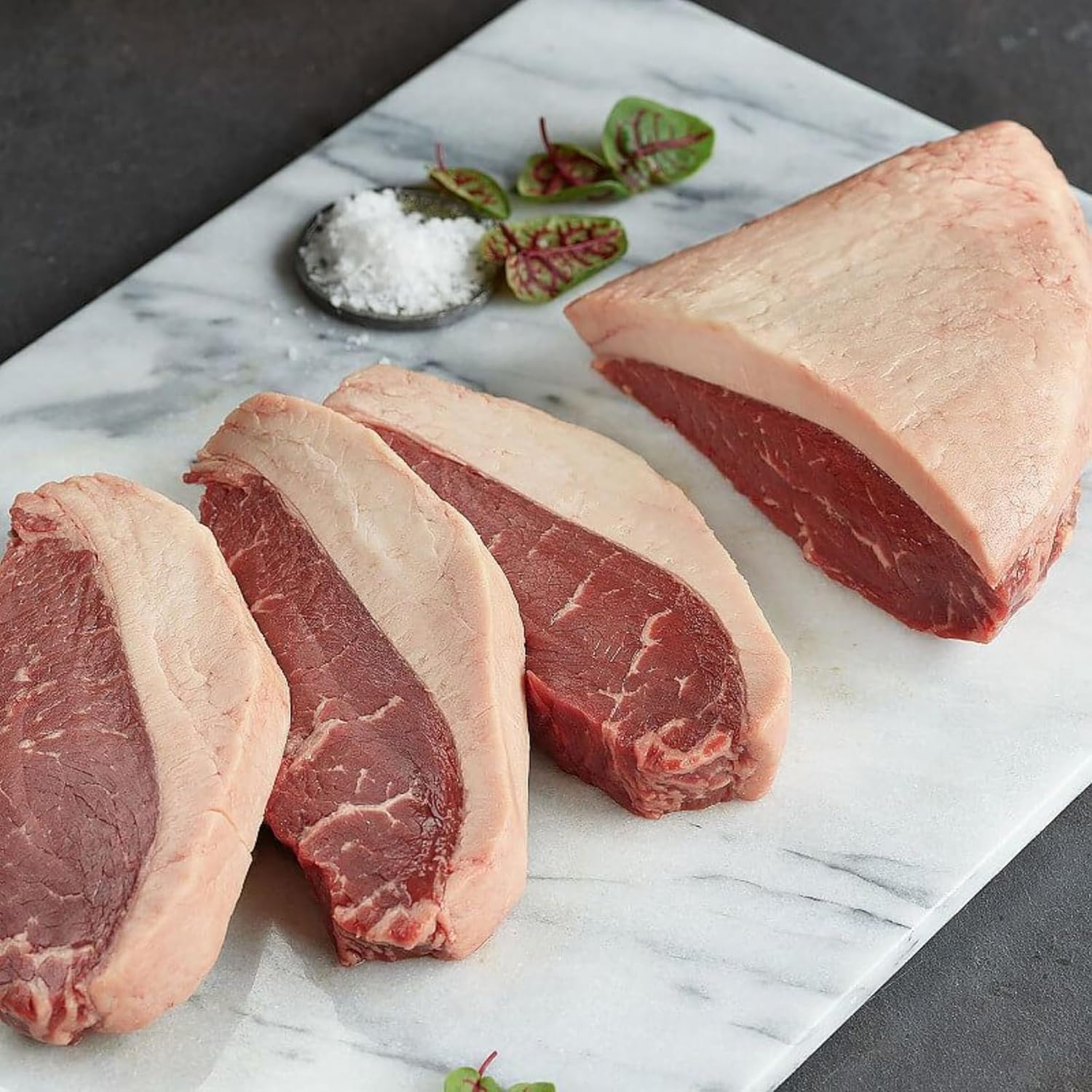 PREMIUM BRAZILIAN PICANHA CUT - Tender and Juicy Sirloin Cap for Grilling, 3-4 lbs, Restaurant-Quality Steaks Aged up to 28 Days and Cooking Instructions from Kansas City Steak Company