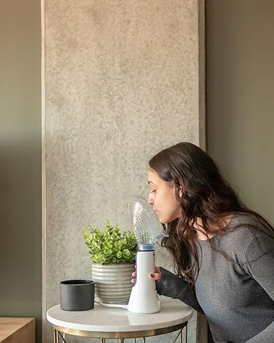 Miniatura 3 de Crane x Halls - Inhalador de vapor personal, vaporizador de garganta, inhalador de vapor caliente para alivio de la congestión y la tos, compatible