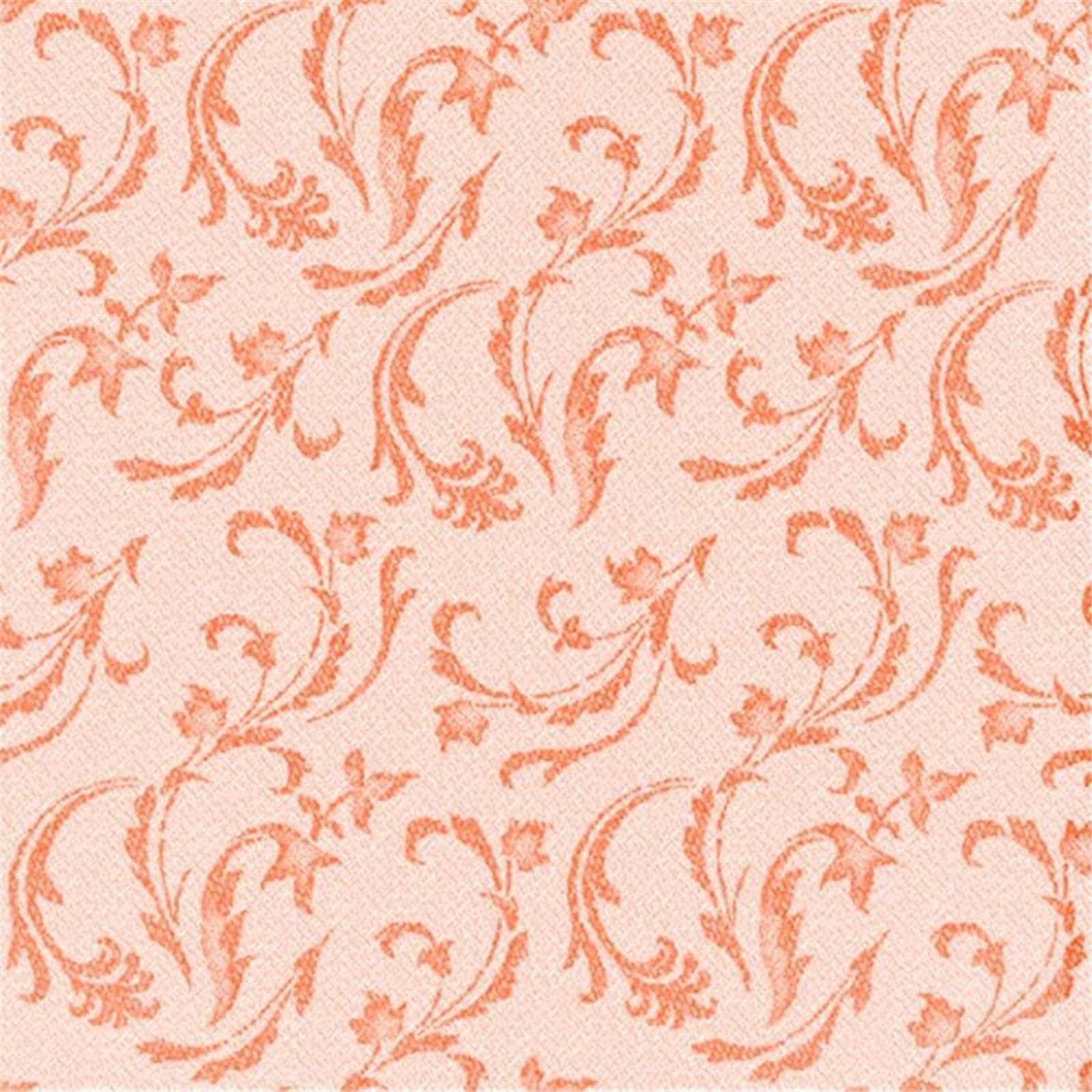 Papstar Royal Collection #84997 Serviettes 1/4 Fold 40 cm x 40 cm Nectarine Damascato Pack of 50