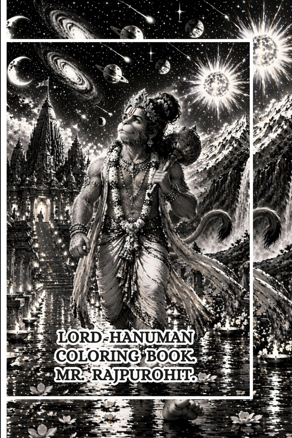 LORD HANUMAN COLORING BOOK.