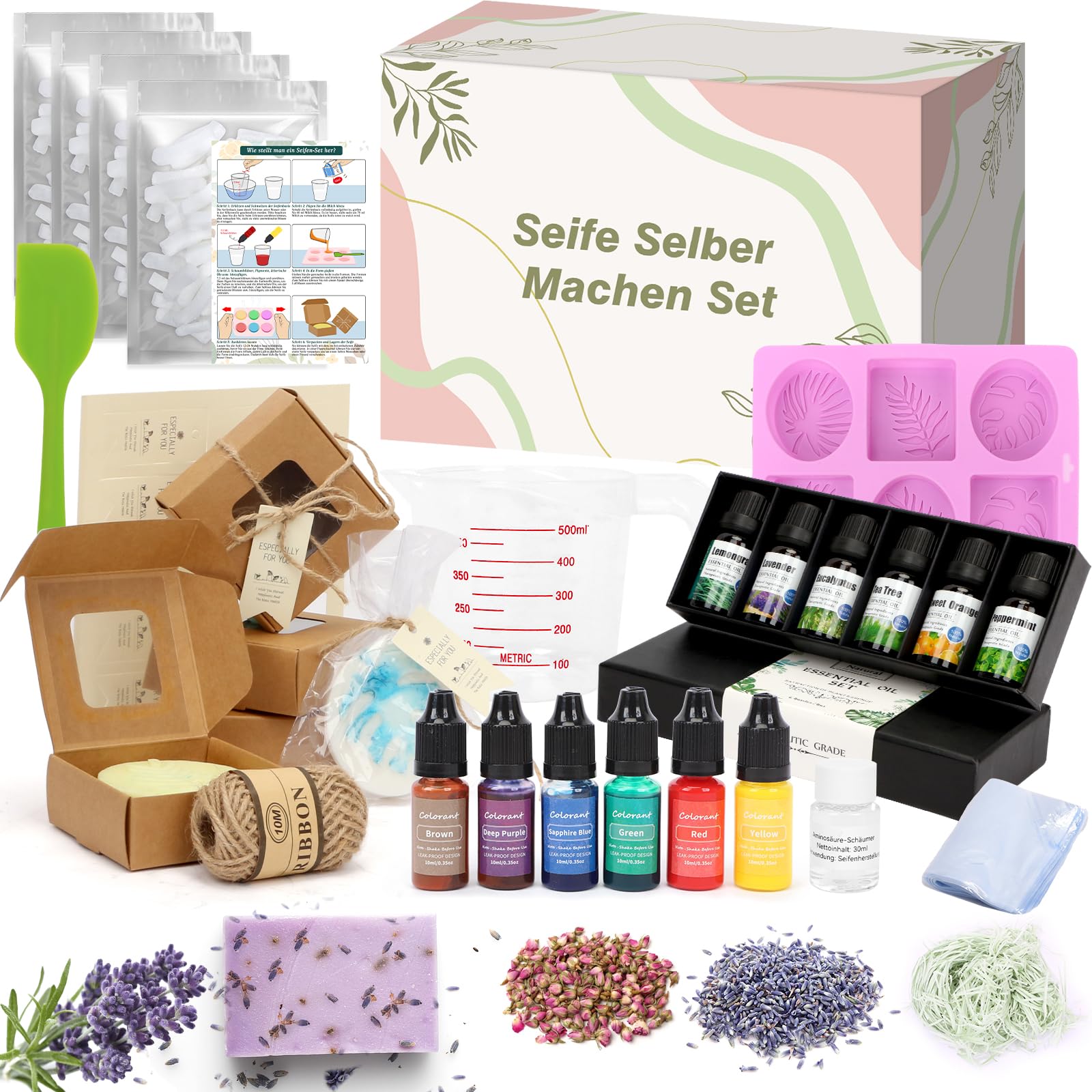 Kit De Fabrication De Moules à Savon Avec Cutter En Bois Et Moules à