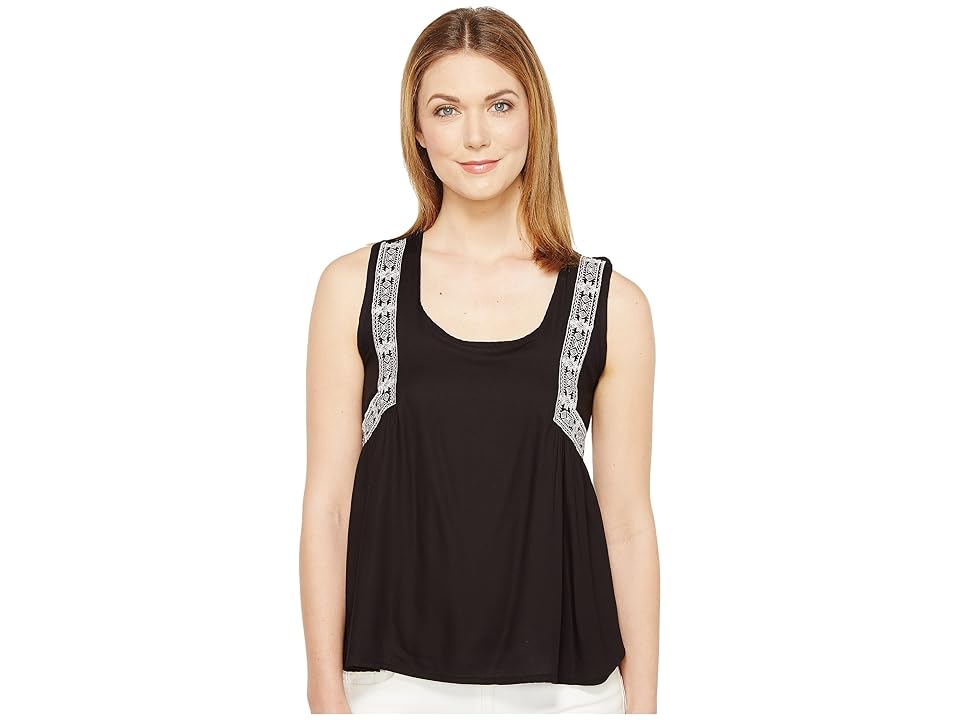 

Rock and Roll Cowgirl Sleeveless Tank Top B5-1283 (Black) Women's Sleeveless
