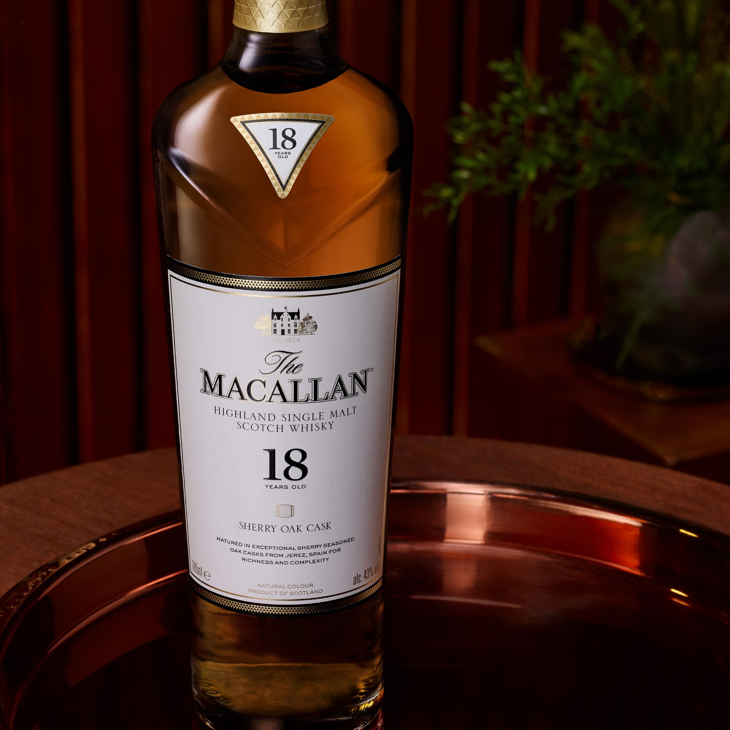 Macallan The 18 anni Sherry Oak, Single Malt Speyside Scotch
