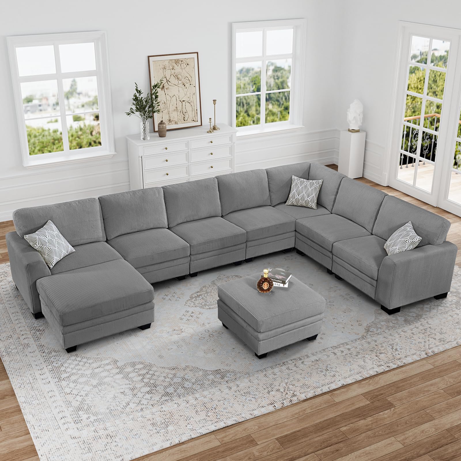 Legend Vansen Oversized Modular Sectional Sofa