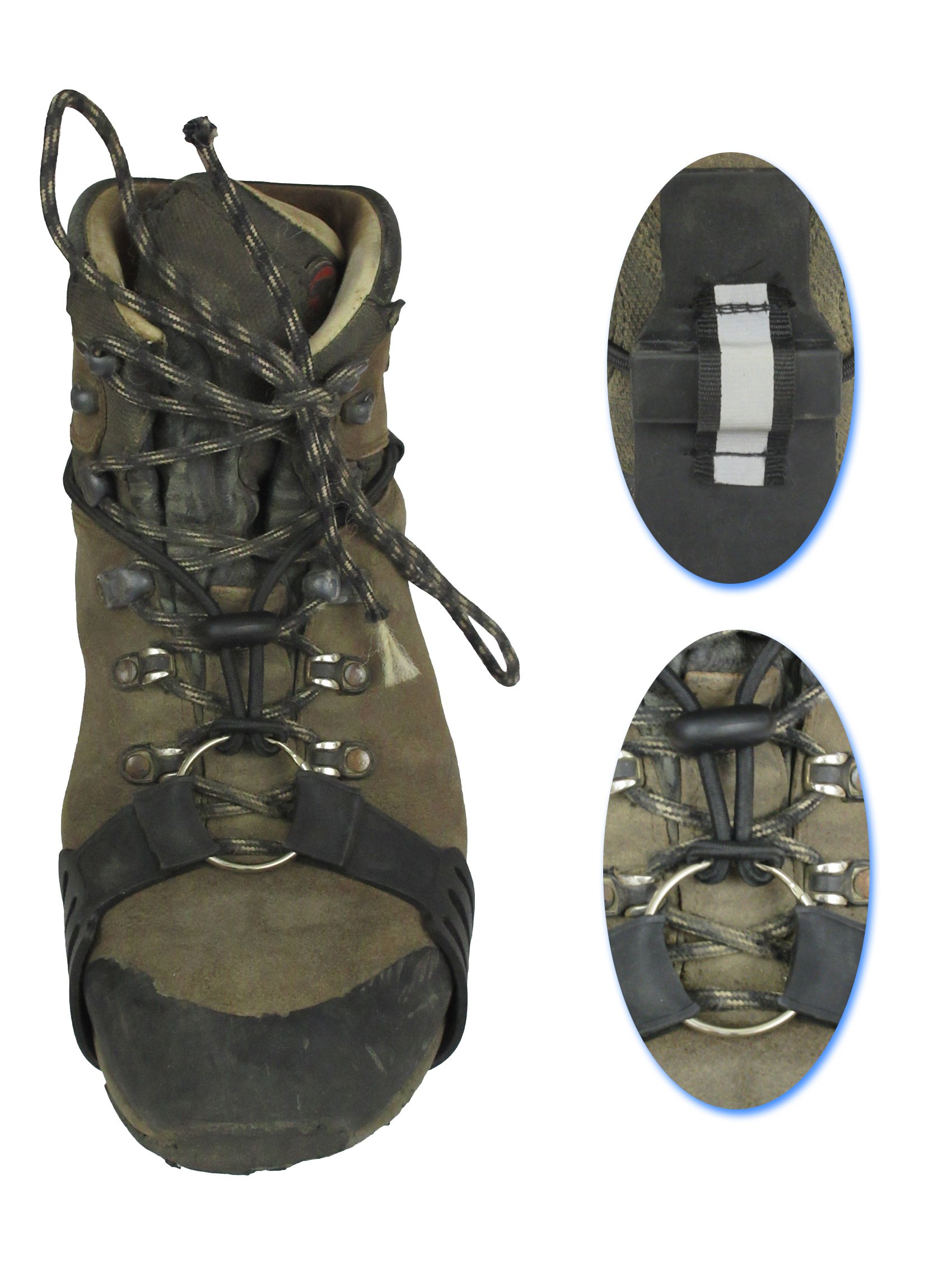 Snow Ice Traction Shoe Boot Cleats - Walking Grip Spikes