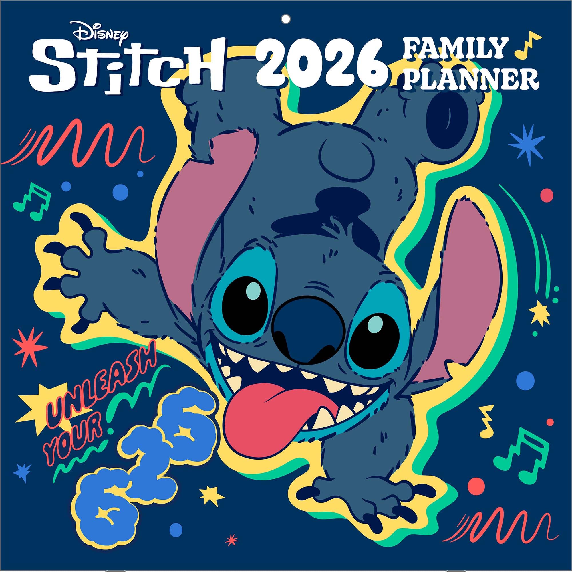 Disney Wandkalender Lilo & Stitch Family Planner 2026