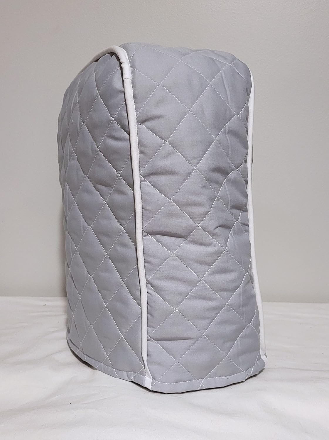 Quilted Cover Compatible with K Coffee Brewing System (K-Mini, Ash Gray)