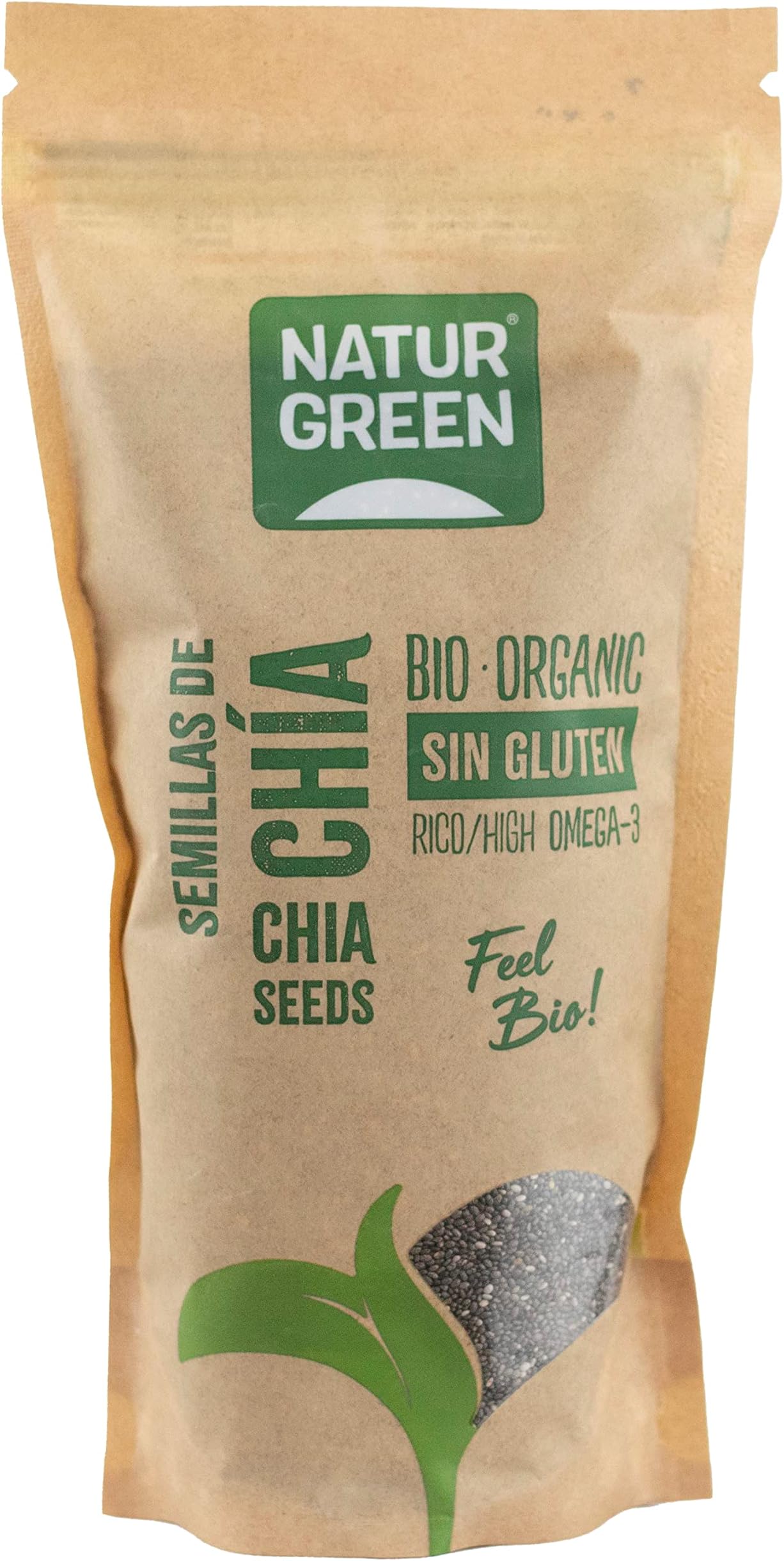 Natur Green Organic Chia Seed 500g