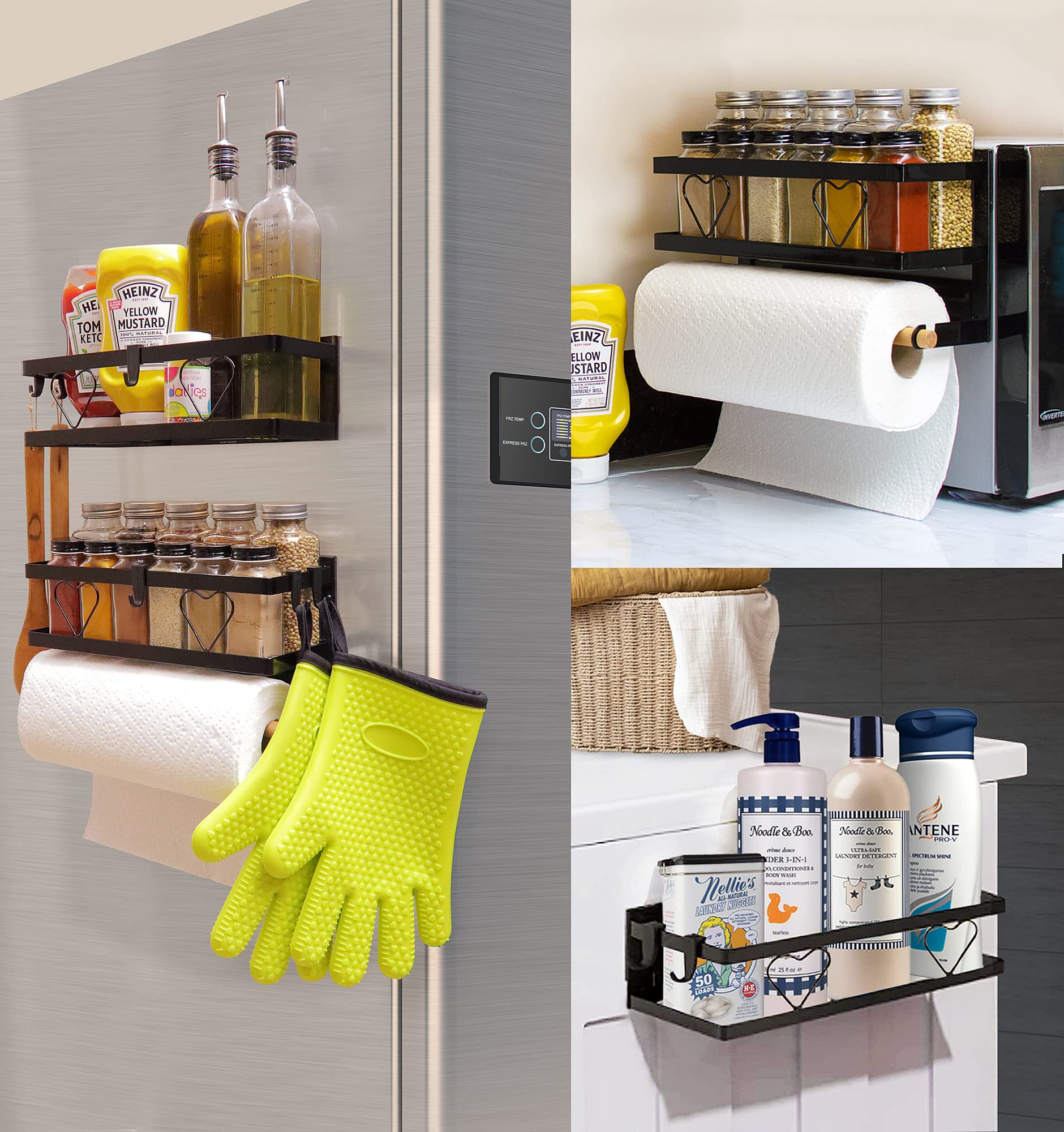 Amazon｜ThreadNanny (スレッドナニー) 磁気スパイスラック Lサイズ