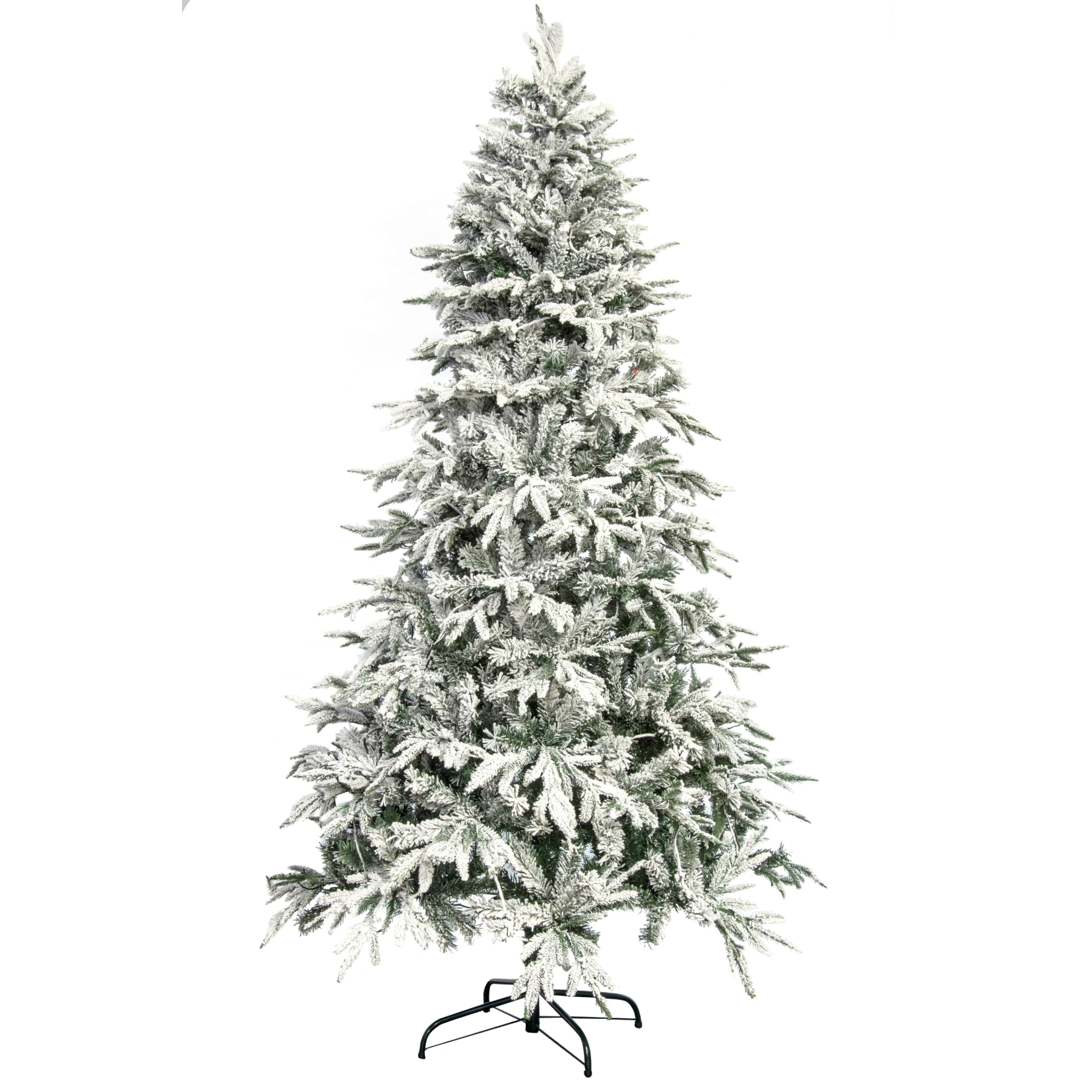 Christmas Tree World Green The 6Ft Snowy Alpine Tree