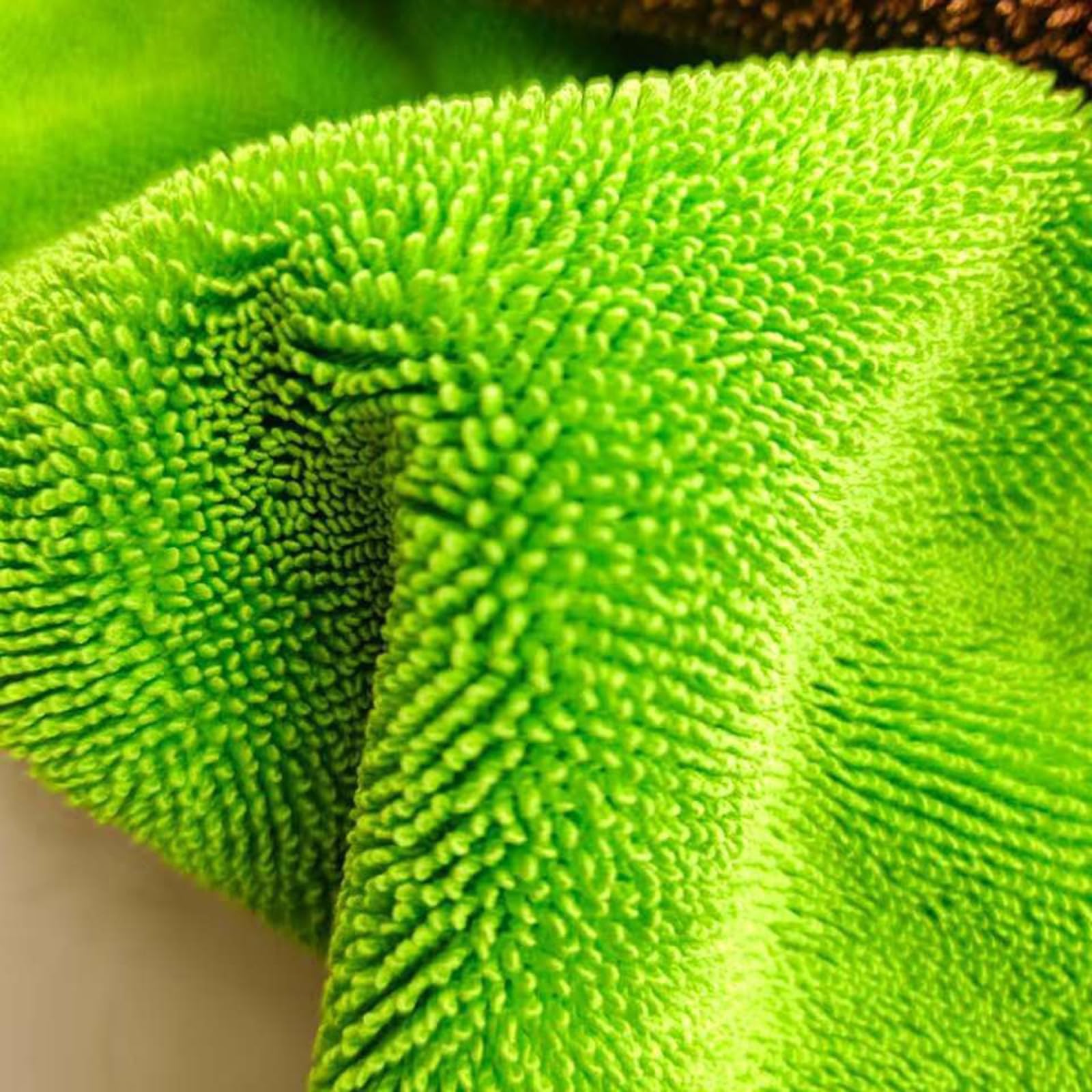 Asciugamano in microfibra per auto Superfici codificate a colori Assorbimento d ' acqua Resistente ai graffi Accessorio per veicoli 4 misure disponibili Asciugamani per autolavaggio Asciugatura