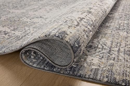 Miniatura 14 de Loloi Amber Lewis Alie Collection ALE-04 SkyStone 2'-3'' x 3'-10'', .13'' altura de pelo, alfombra decorativa