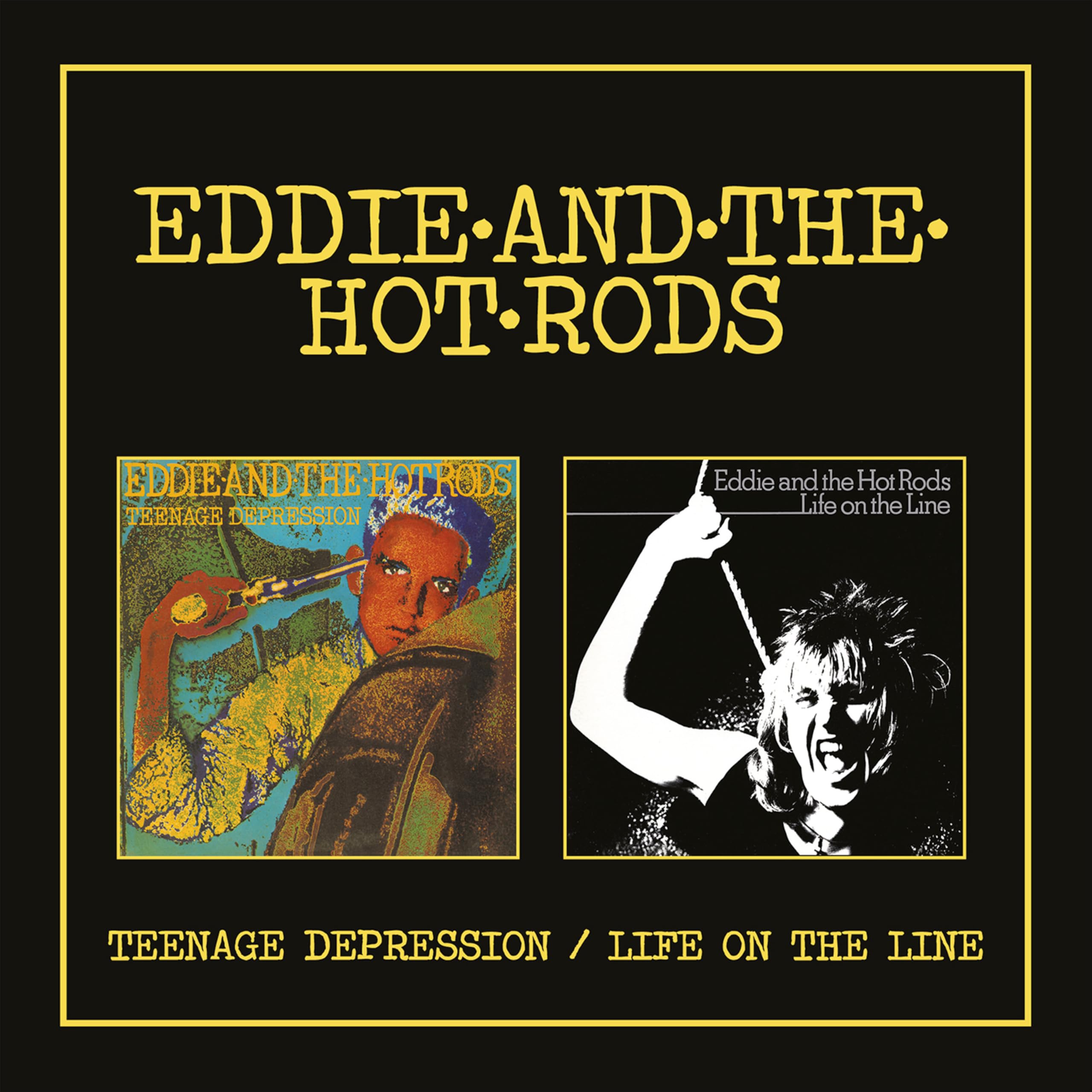 TEENAGE DEPRESSION / LIFE ON THE LINE - EXPANDED 2CD