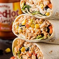 Vista 20 de Frank's RedHot - Salsa para alas de búfalo, lista para usar, agitar o verter sobre alas, sándwiches, pizza y más para un sabor estilo búfalo, 12 fl