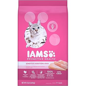 iams sensitive stomach cat food