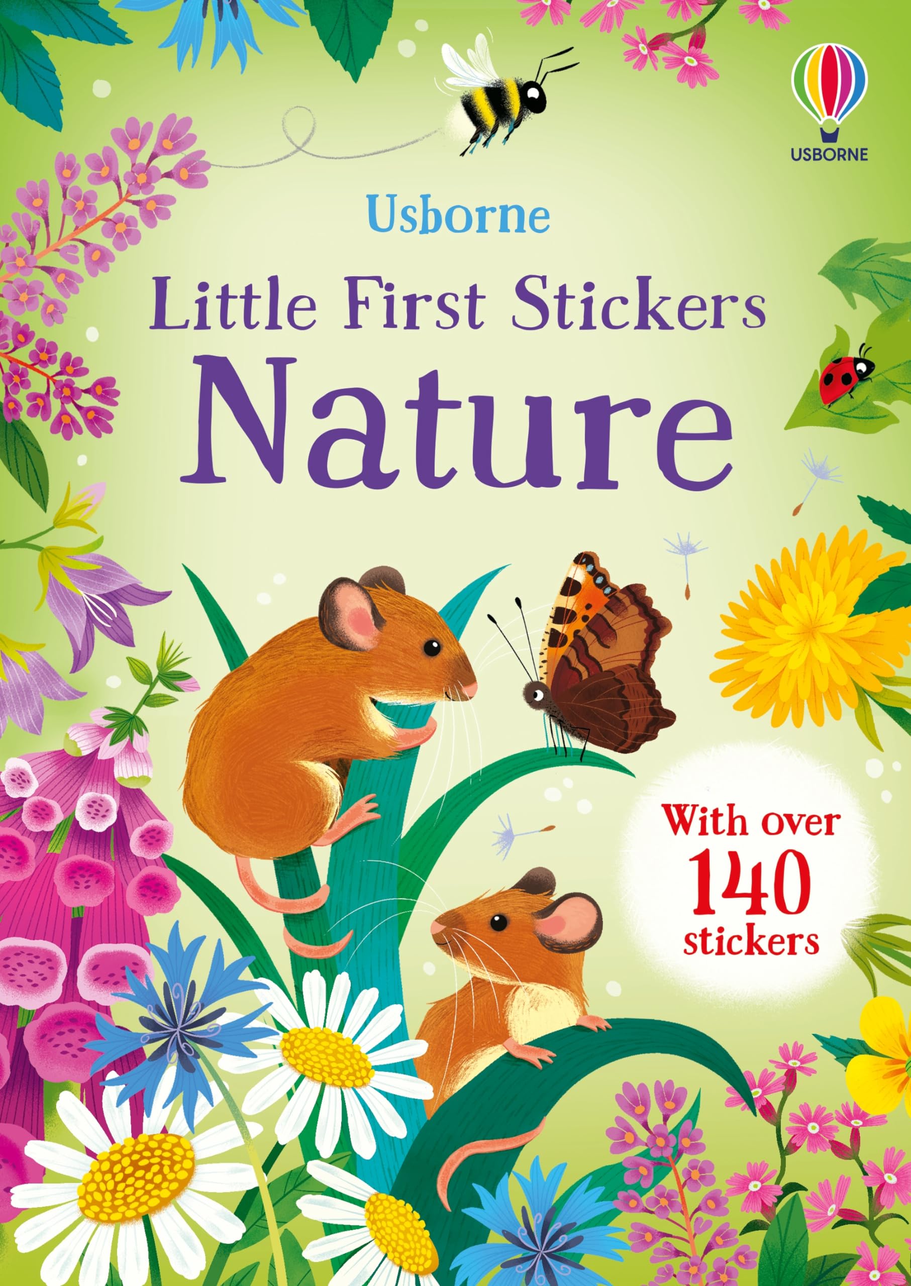 Caroline Young - Nature Stickers Paperback Book