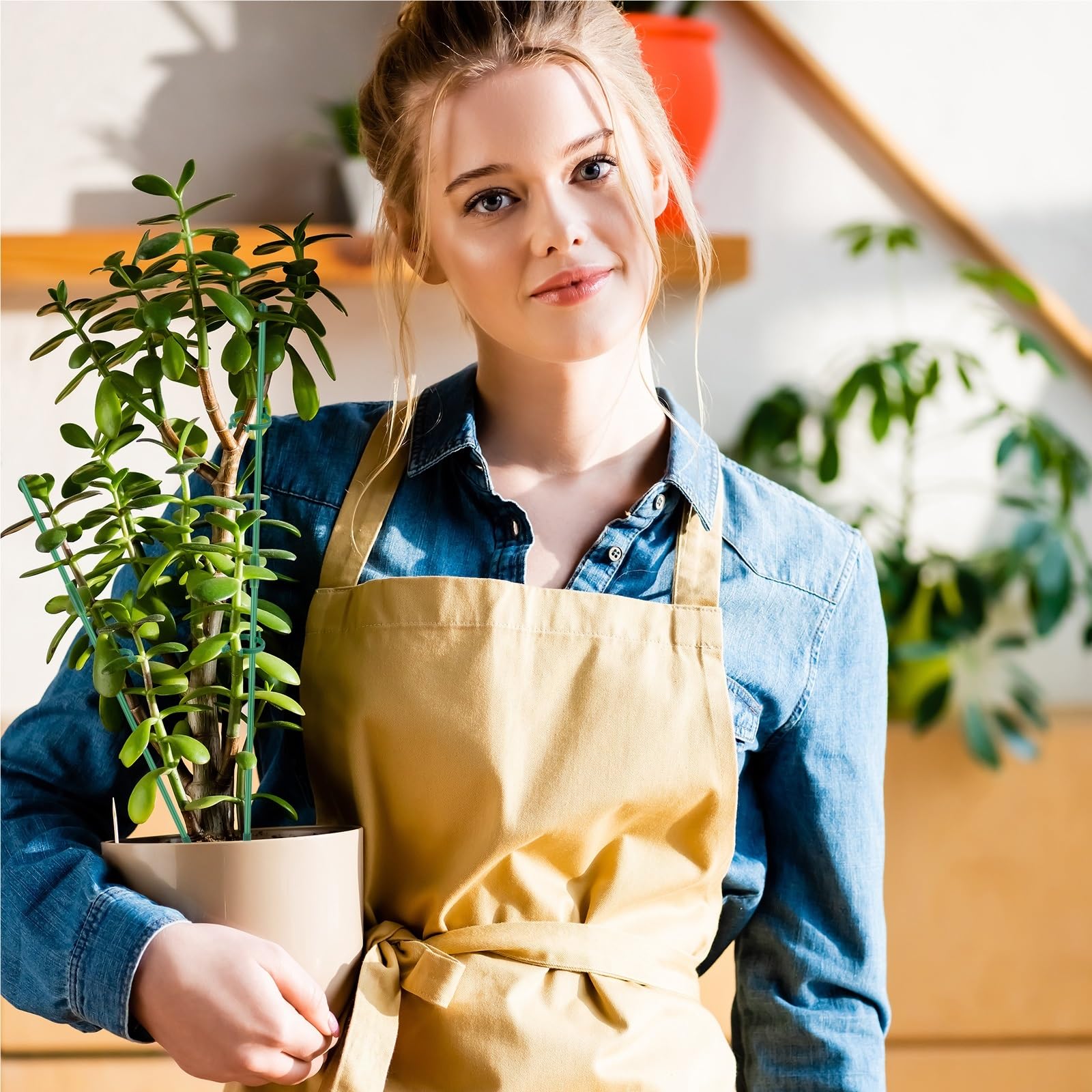 Tuteur Plante Lot de 30 Tuteurs réglables et multifonctionnels for Plantes d'intérieur, orchidées, pivoines Autres