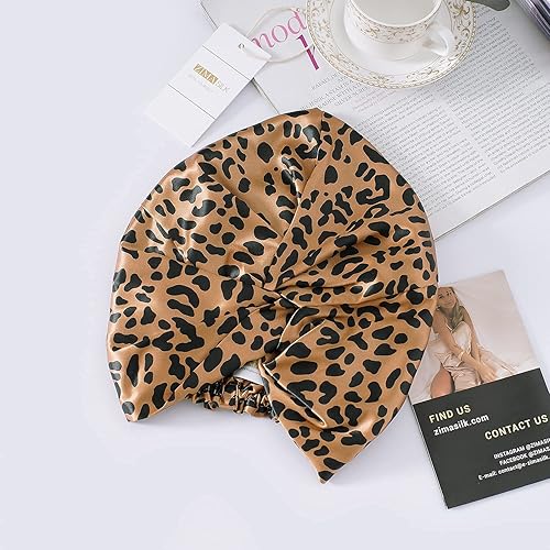 Miniatura 10 de ZIMASILK - Gorro para dormir de 100 seda morera de 018 libras para el cuidado del cabello capota de seda con elástico para la cabeza 1 unidad color