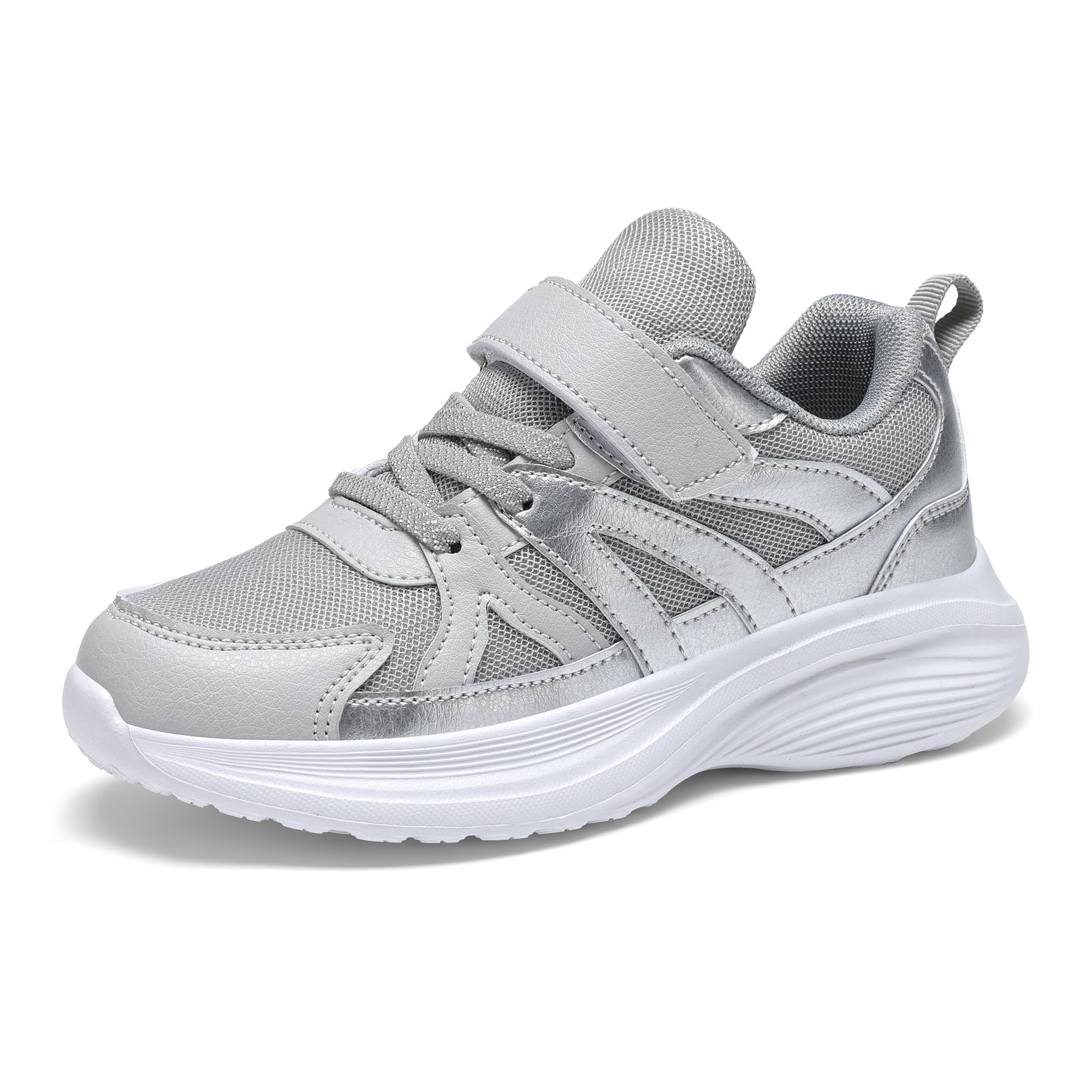 KKTOTO Sportschuhe Jungen Turnschuhe Mädchen Leicht Hallenschuhe Klettverschluss Kinderschuhe