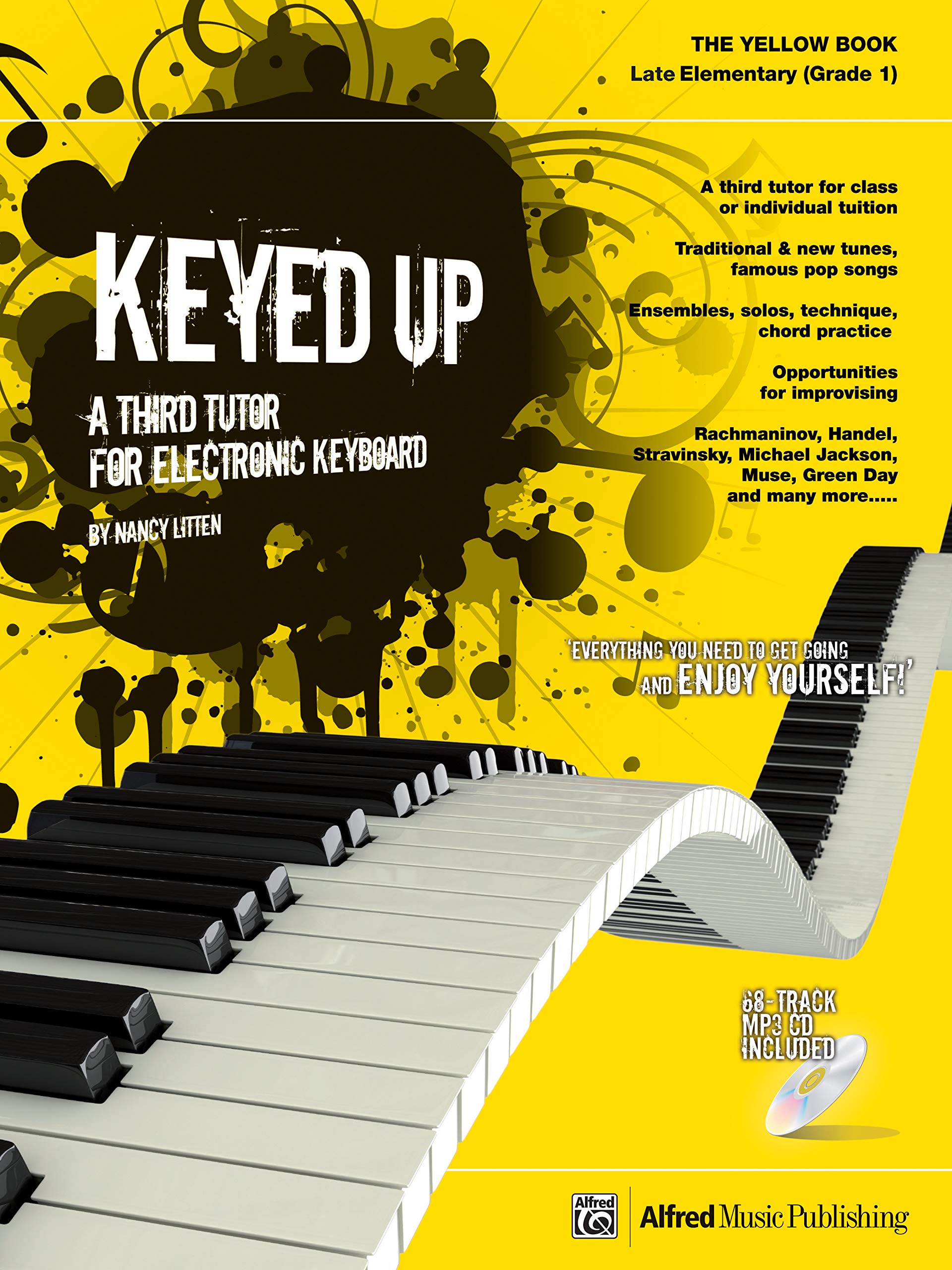 Keyed Up -- The Yellow Book: A Third Tutor for Electronic Keyboard, Book & CD