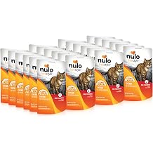 Nulo Freestyle Cat & Kitten Wet Cat Food - Chicken in Broth, Grain-Free, High Protein Soft Food Topper Treat, 2.8oz Pouches Pack of 24