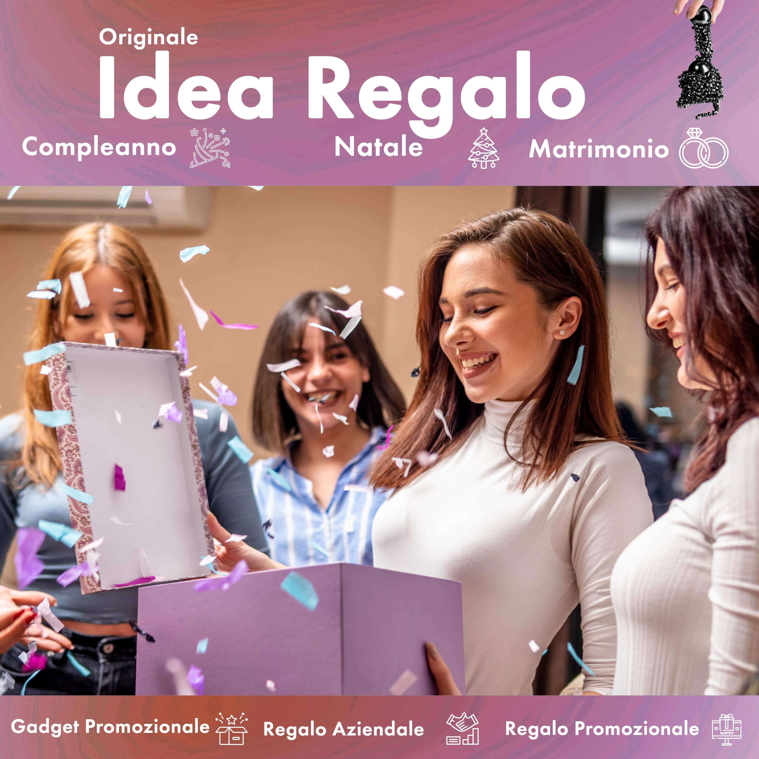 myHodo Crack Magnets Bundle | 2x Sfere Magnetiche (33 mm) & 550+ Pietre Magnetiche (~6 mm) | Set Magnetico Tattile per ASMR, Relax & Creatività | Regalo Antistress | Concentrazione & Calma