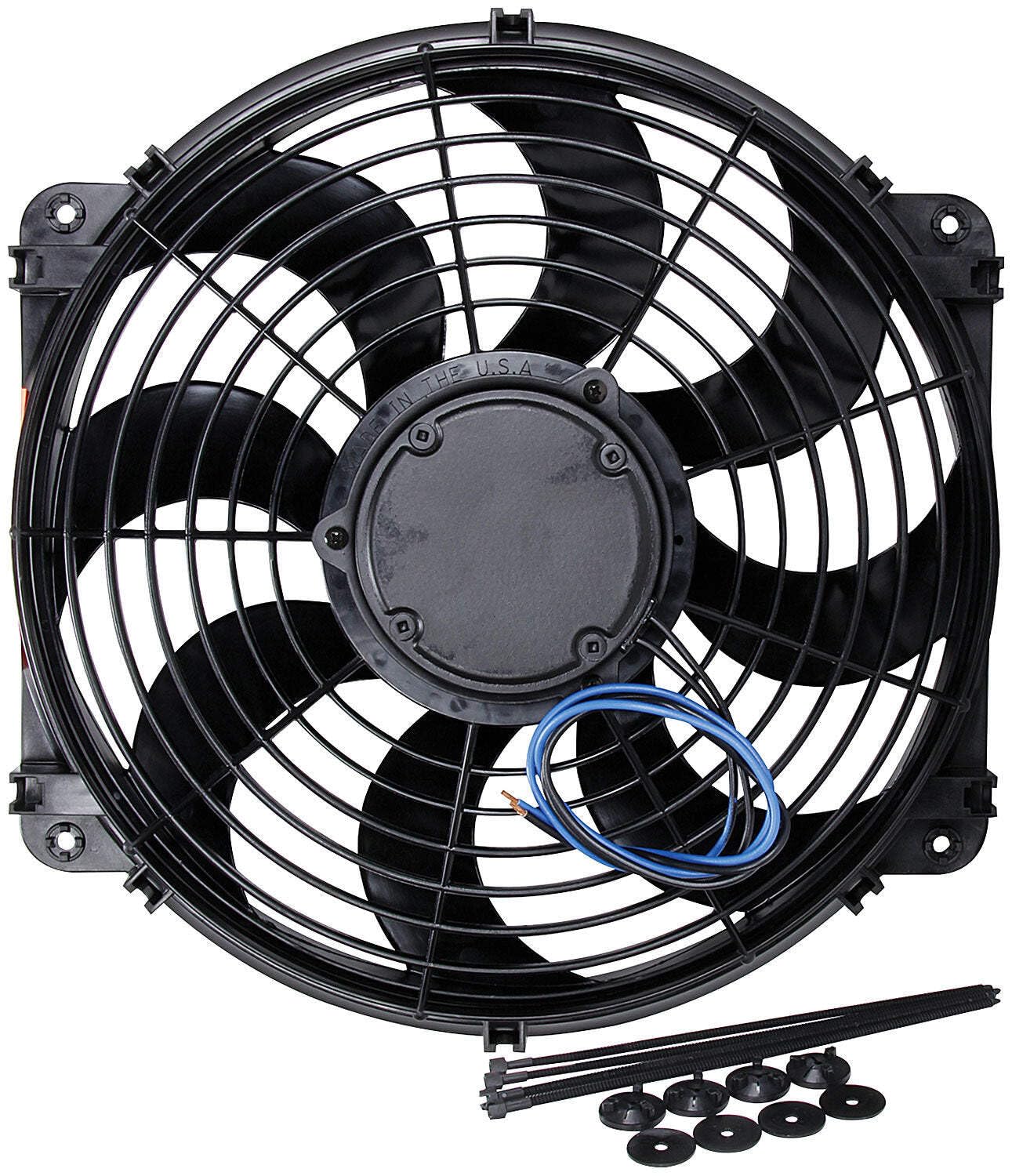 Allstar Performance ALL30074 13" 1350 CFM Curved Blade Electric Fan
