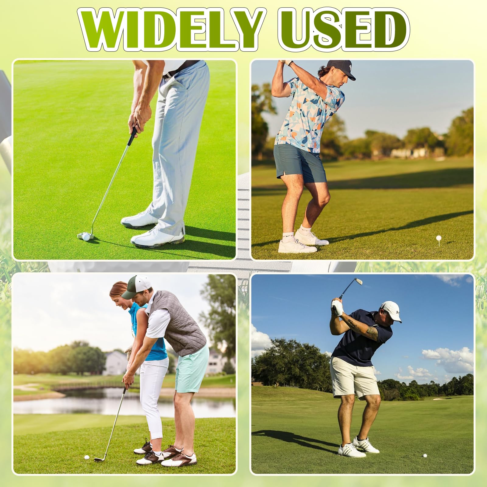 Adesivi riflettenti per palline da golf, accessori per simulatori, tracciamento lancio, analisi swing