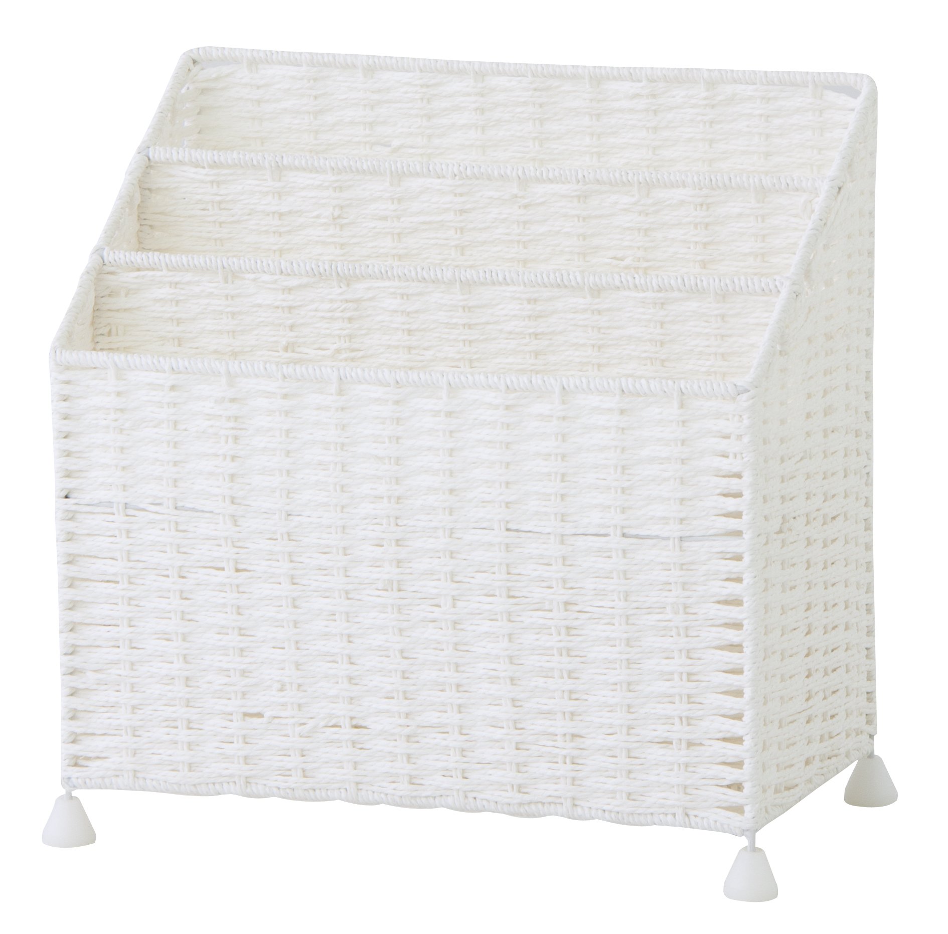 Amazon｜マガジンラック ホワイト FKG-236WH｜オープンシェルフ