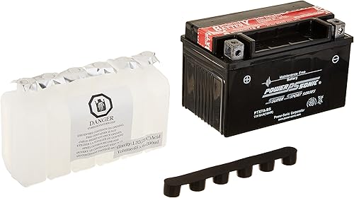 Power-Sonic (PTX7A-BS) Batería Powsersport sellada sin mantenimiento