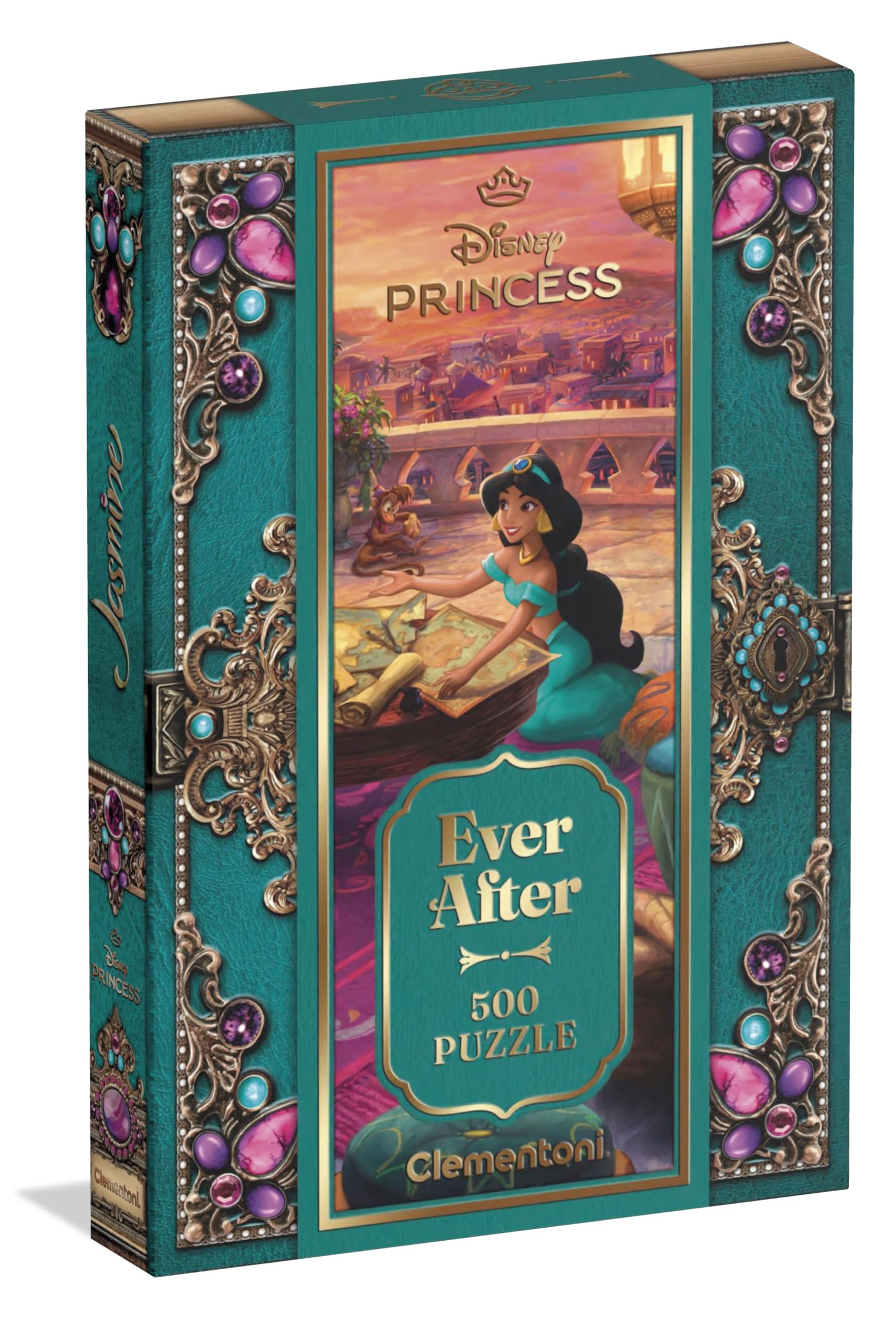 New Clementoni - Ever After - 500 Piece Puzzles - Disney Princesses - Cinderella