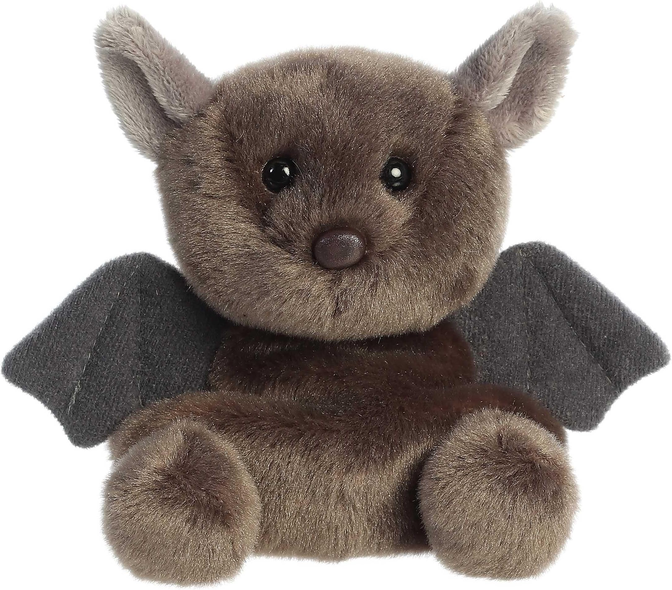 Adorable Palm Pals™ Luna Bat™ Stuffed Animal - Fun Collectible Plush for Kids and Adult Collectors - Perfect for Decorating Rooms and Birthday Gifts - Brown 4 Inches