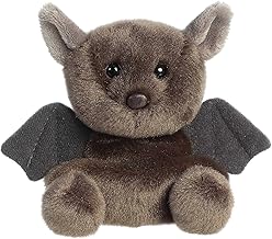 Aurora® Adorable Palm Pals™ Luna Bat™ Stuffed Animal - Fun Collectible Plush for Kids and Adult Collectors - Perfect for Decorating Rooms and Birthday Gifts - Brown 4 Inches