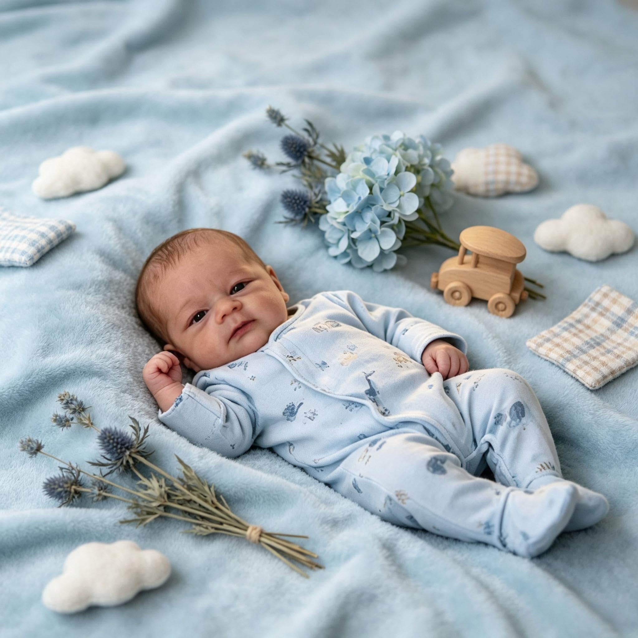 Realistyczne lalki Reborn Baby Dolls silikonowe na całe ciało 48 cm realistyczna lalka bobas blond chłopiec pełna winylowa silikonowa lalka niemowlęca realistyczna noworodek Reborn lalki z