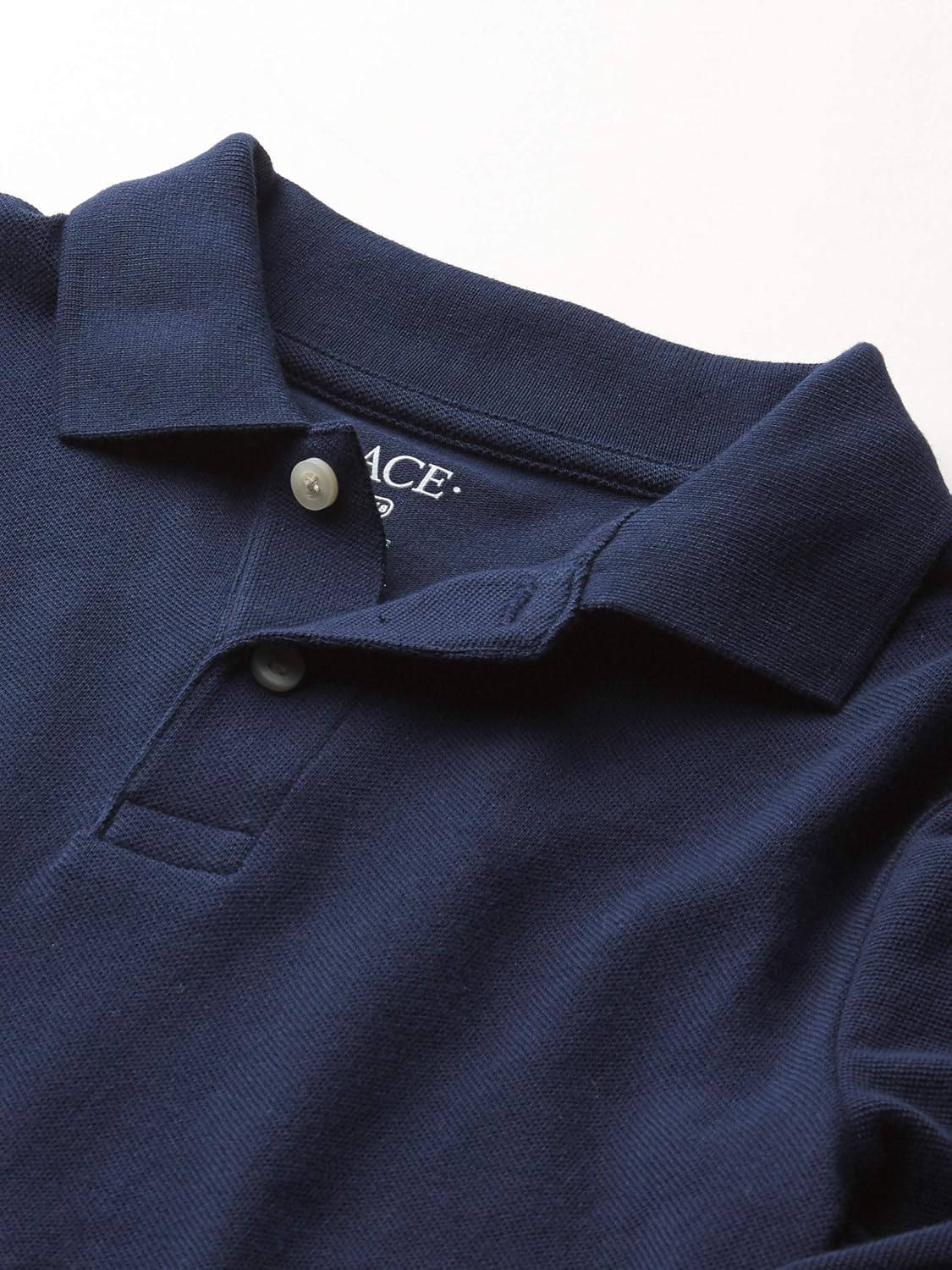 The Children's Place Boys Uniform Long Sleeve Pique Polo - Image 3
