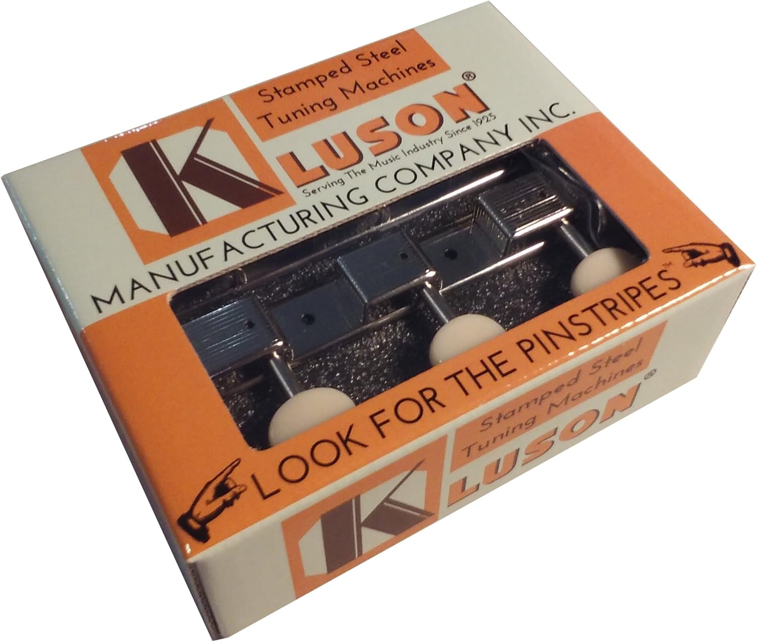 Kluson 3/Plate Nickel/Plastic