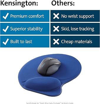 Kensington Wrist Pillow Mouse Pad