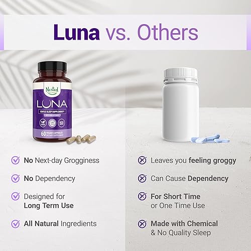 Miniatura 6 de Luna N 1 Ayuda para dormir natural en Tienda de hierbas pastilla para dormir que no crea hábitos fabricada con valeriana manzanilla pasiflora