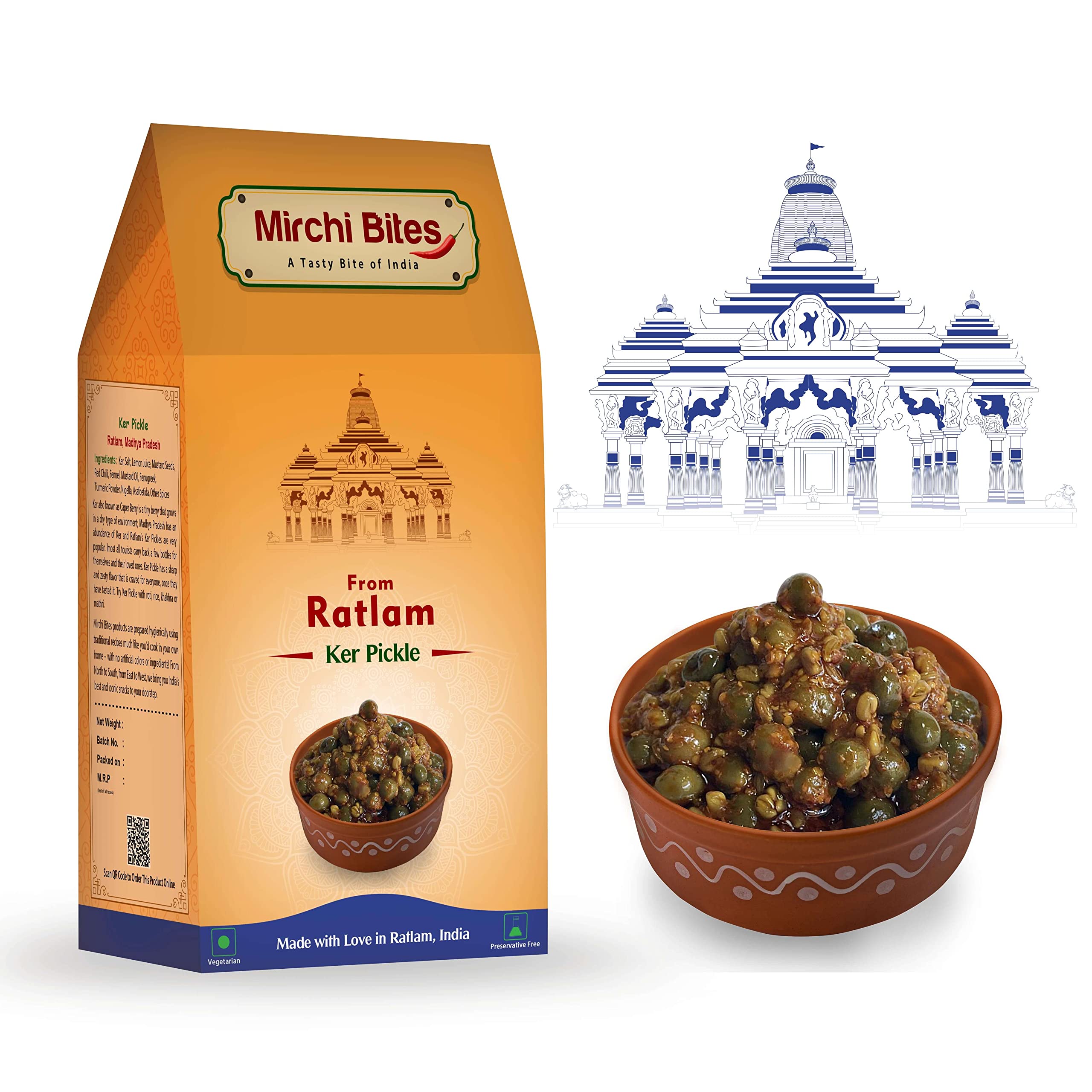 See full amazon price history chart for Mirchi Bites Ratlam Ker Pickle | Ker ka Achar | 250 G Mirchi Bites Ratlam Ker Pickle | Ker ka Achar | 250 G (B0BQMW486T) Amazon Price History, Amazon Price Tracker