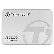 Transcend SSD interno da 2 TB SSD220Q SATA III 6 Gb, s 2,5 pollici, memoria QLC NAND – TS2TSSD220Q