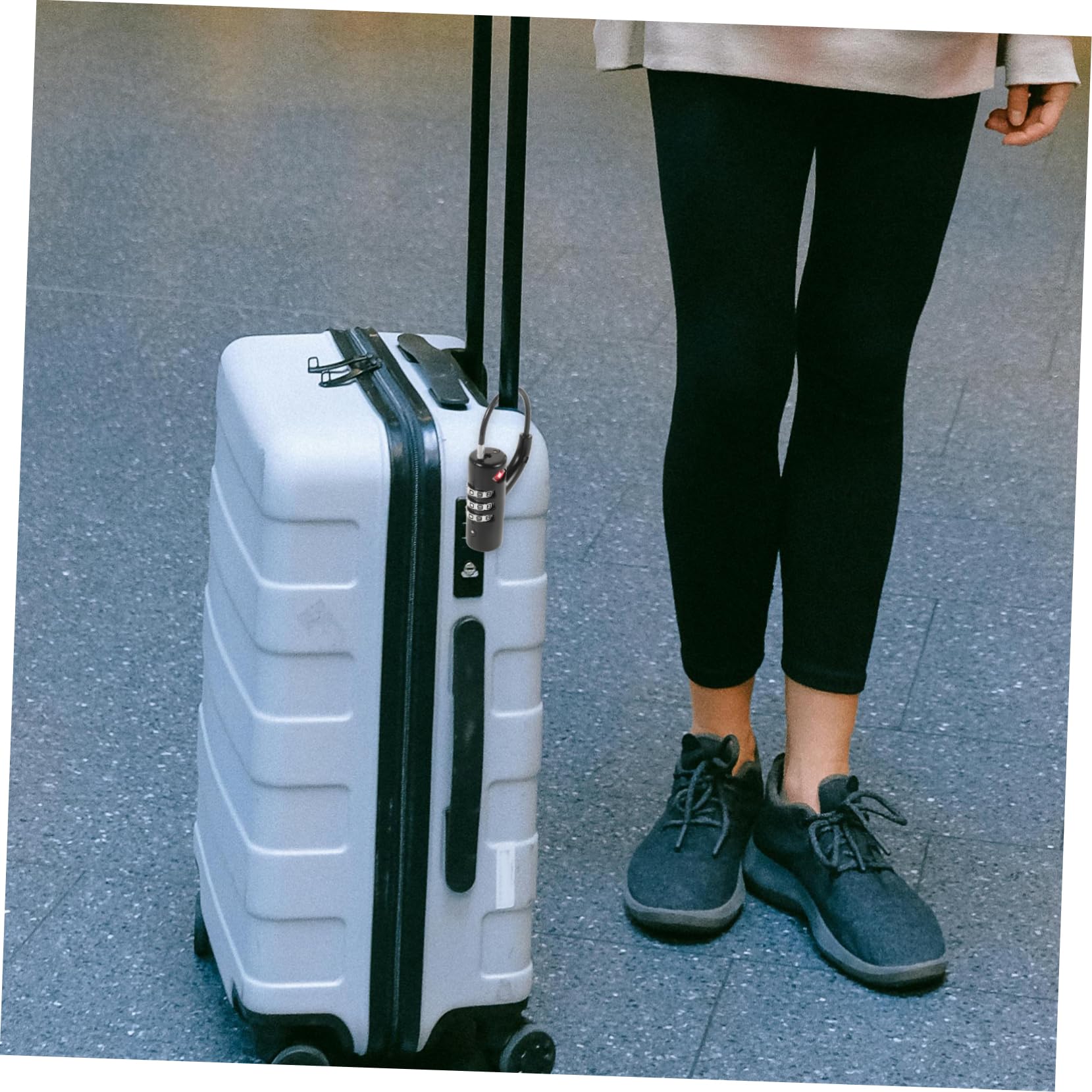 ULTECHNOVO 3piezas Candado De Combinación Para Equipaje Tsa Seguridad Maletas y Mochilas y Fácil De Usar y Portátil